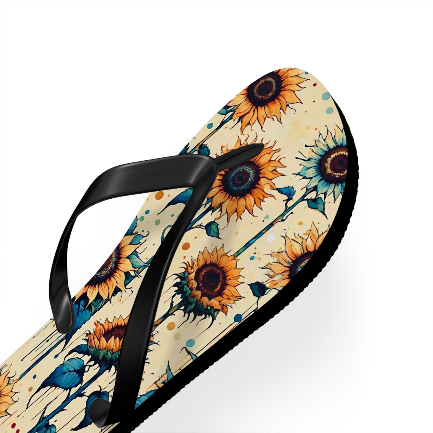 Sunflower Goodness Flip Flops