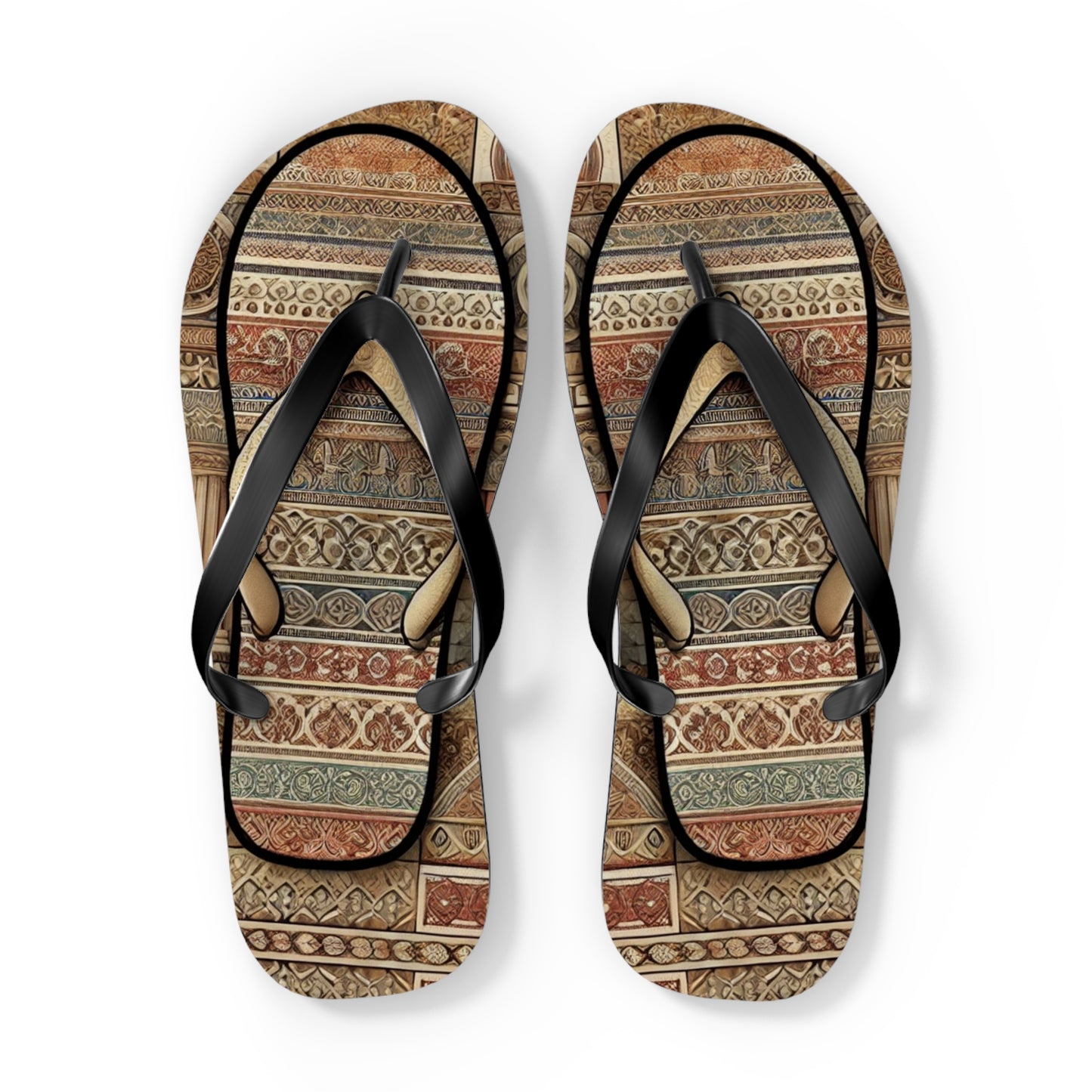 Double Thong Flip Flops