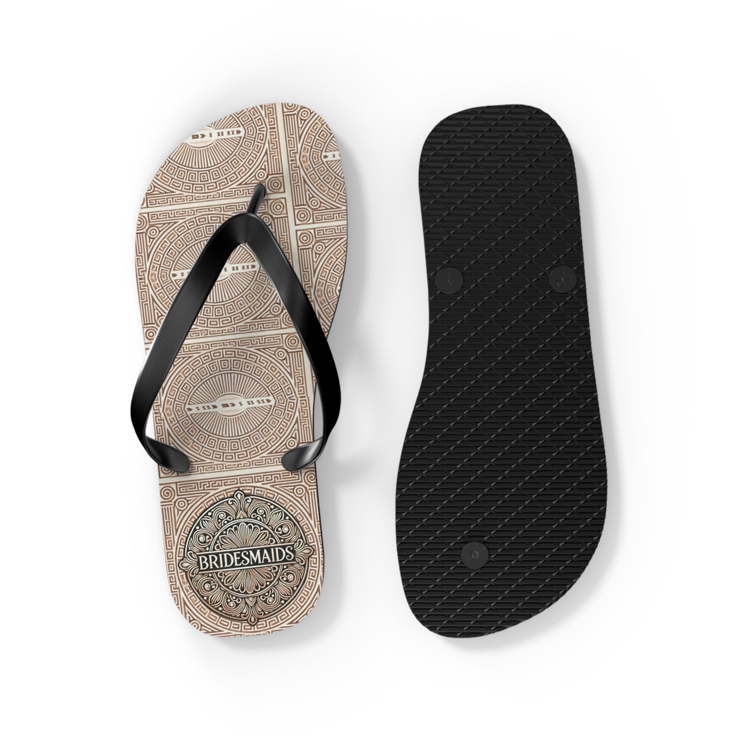 Bridesmaid Squad Flip Flops