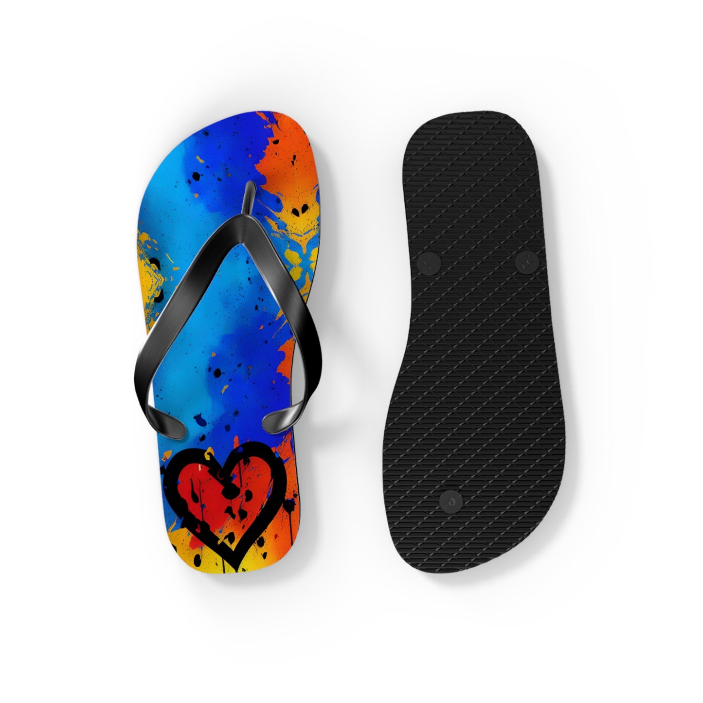 Dripping with Love Flip Flops