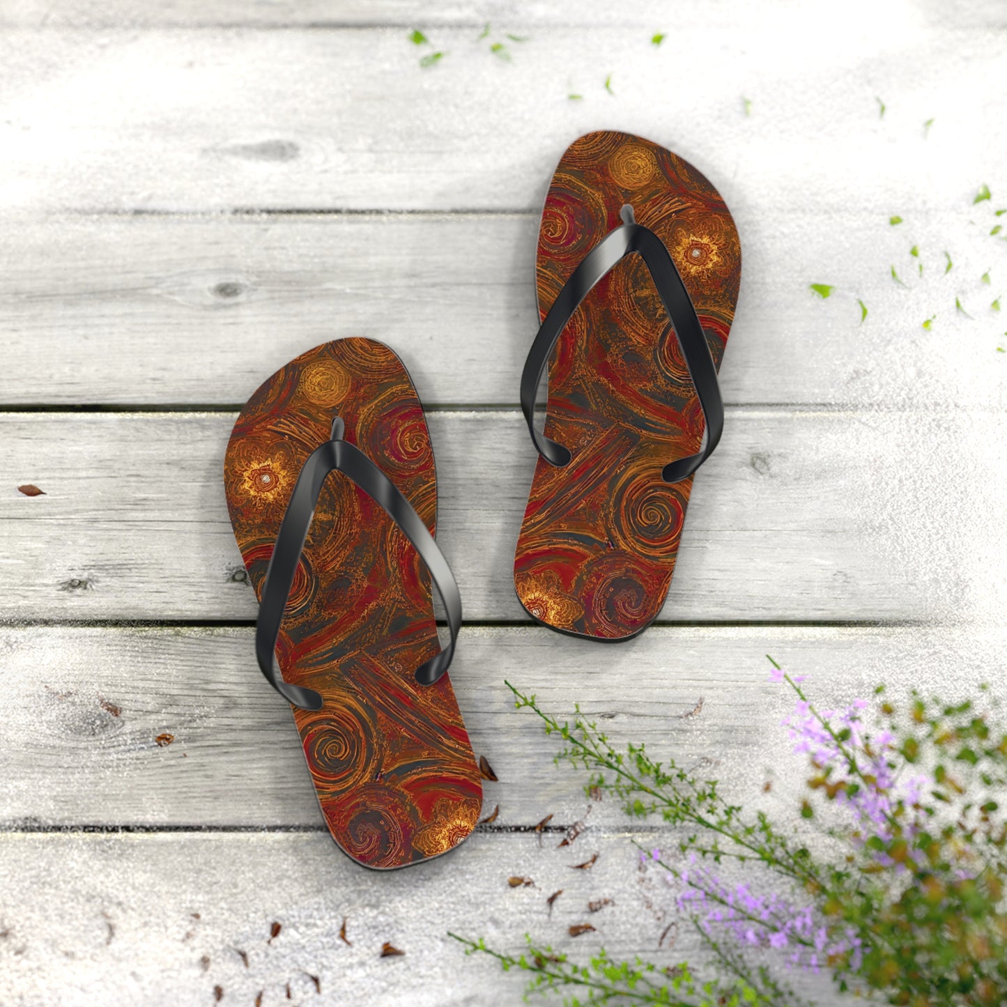 Desert Rain Flip Flops