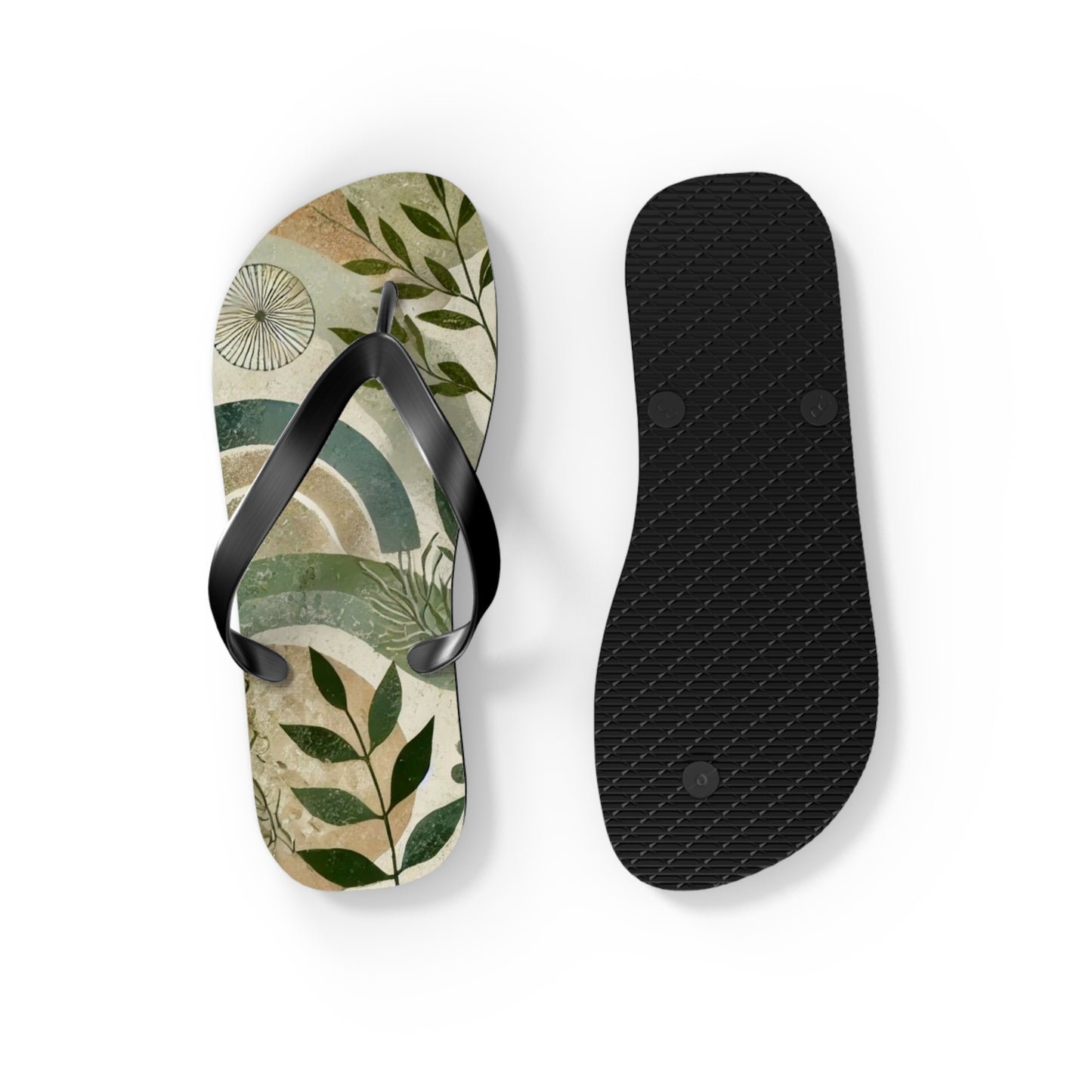 Forest Haze Flip Flops