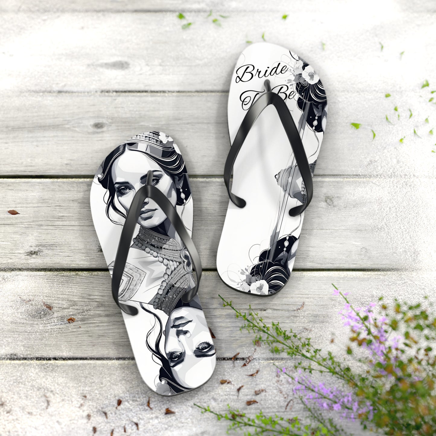 Bride To Be Flip Flops