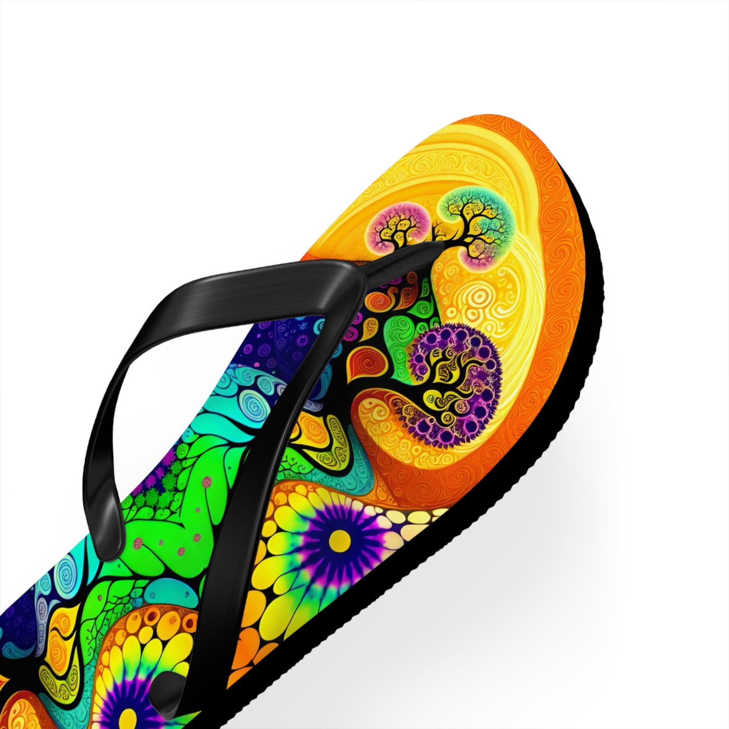 Tree Landscape Flip Flops