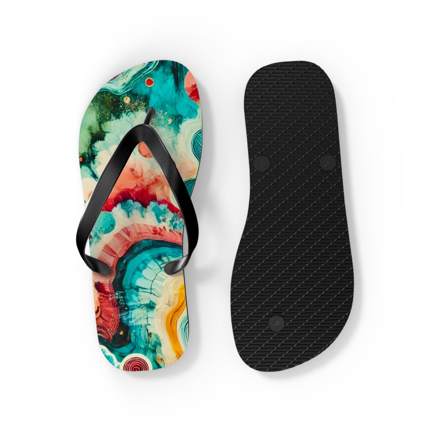 Tie-Dye Summit Flip Flops