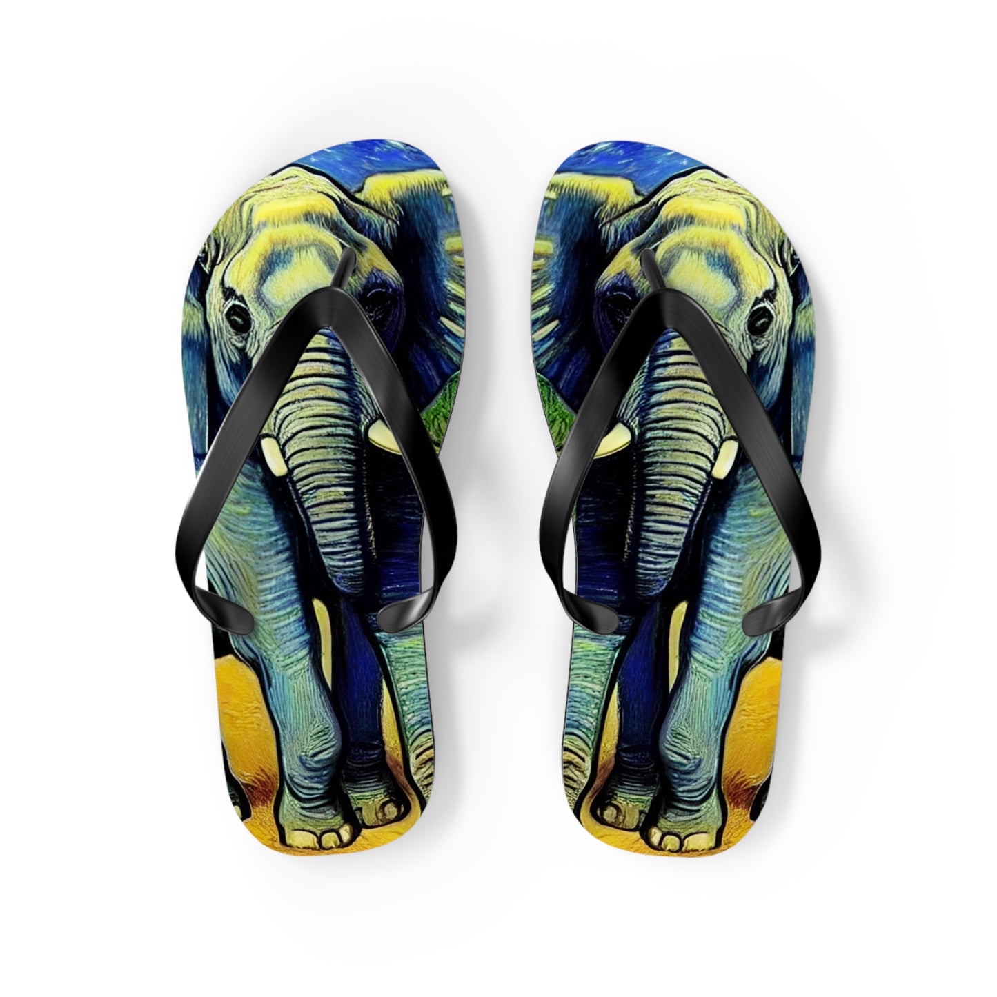 Mighty Elephant Flip Flops