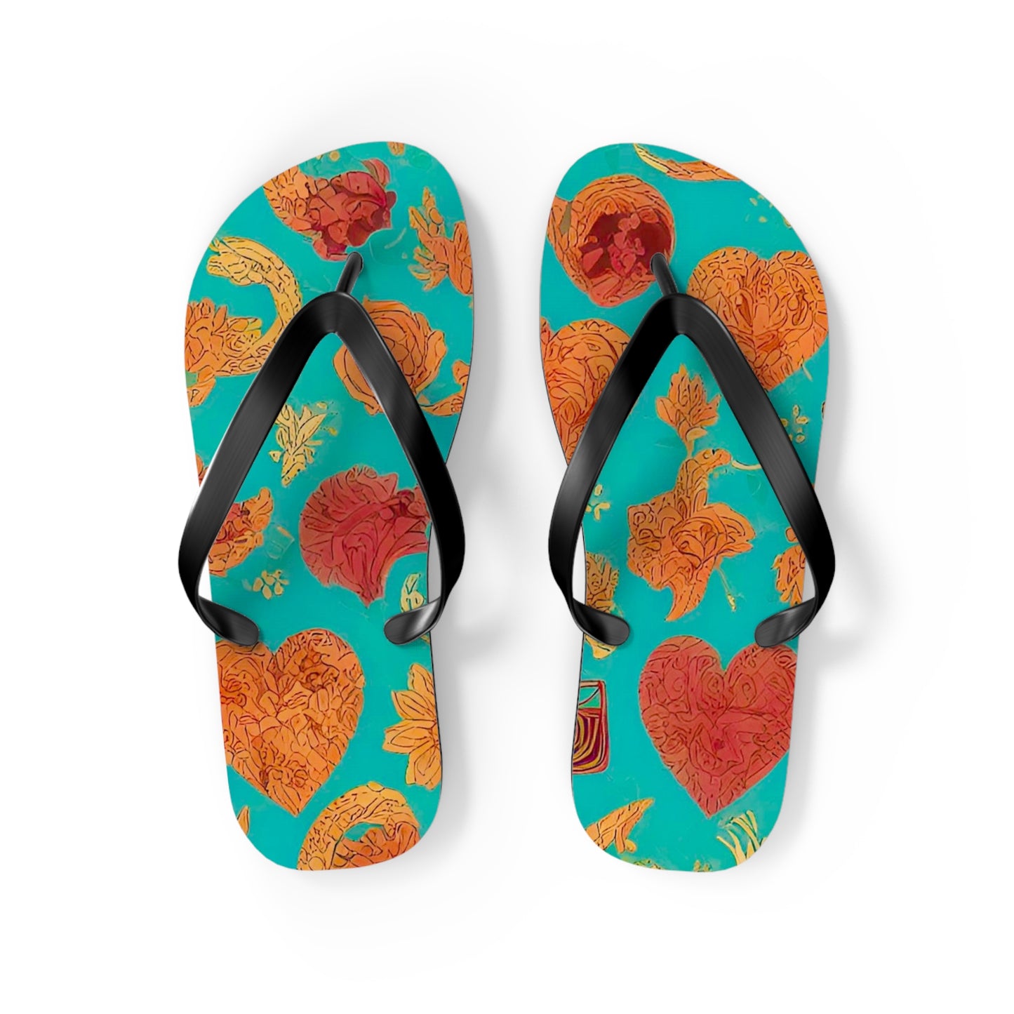 Tranquil Love Flip Flops