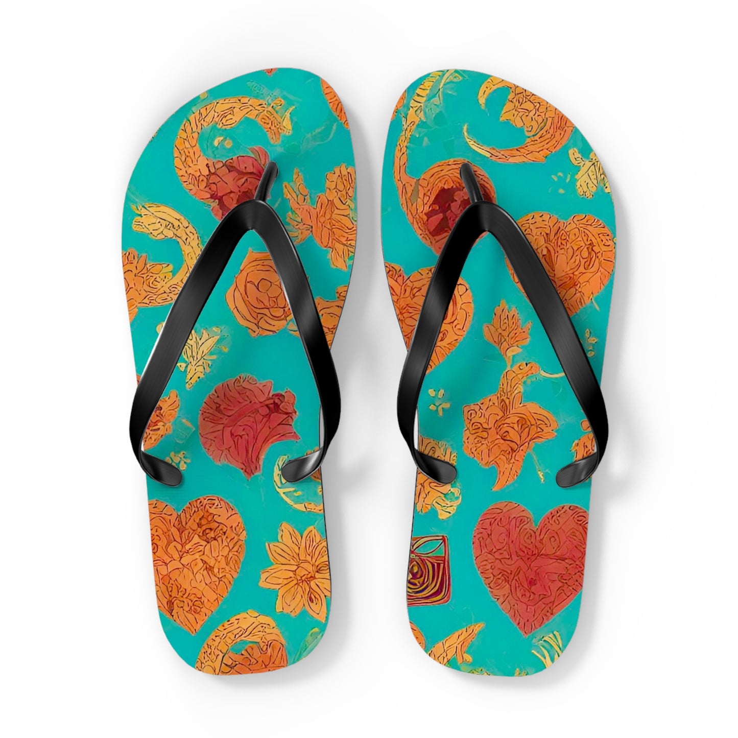 Tranquil Love Flip Flops
