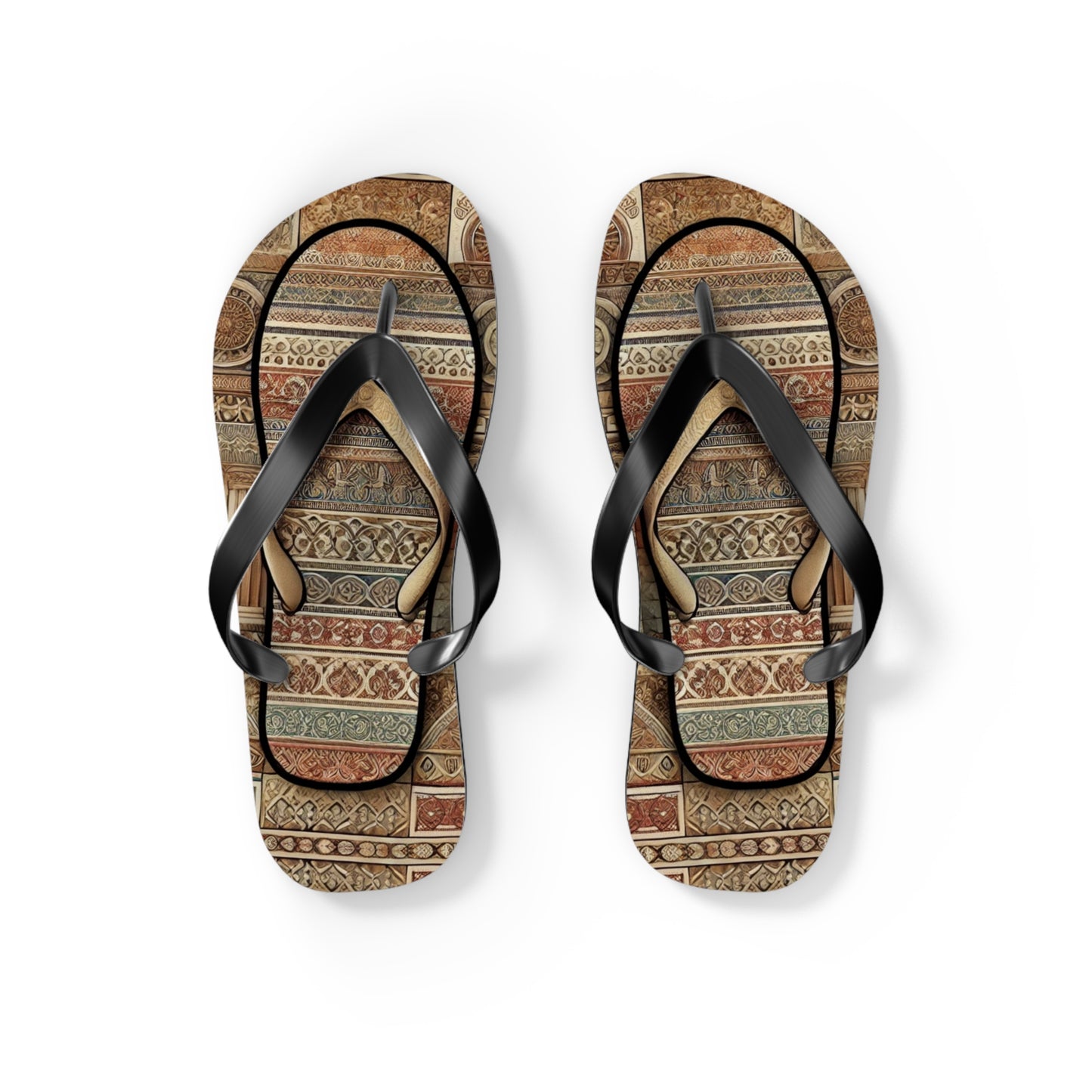 Double Thong Flip Flops