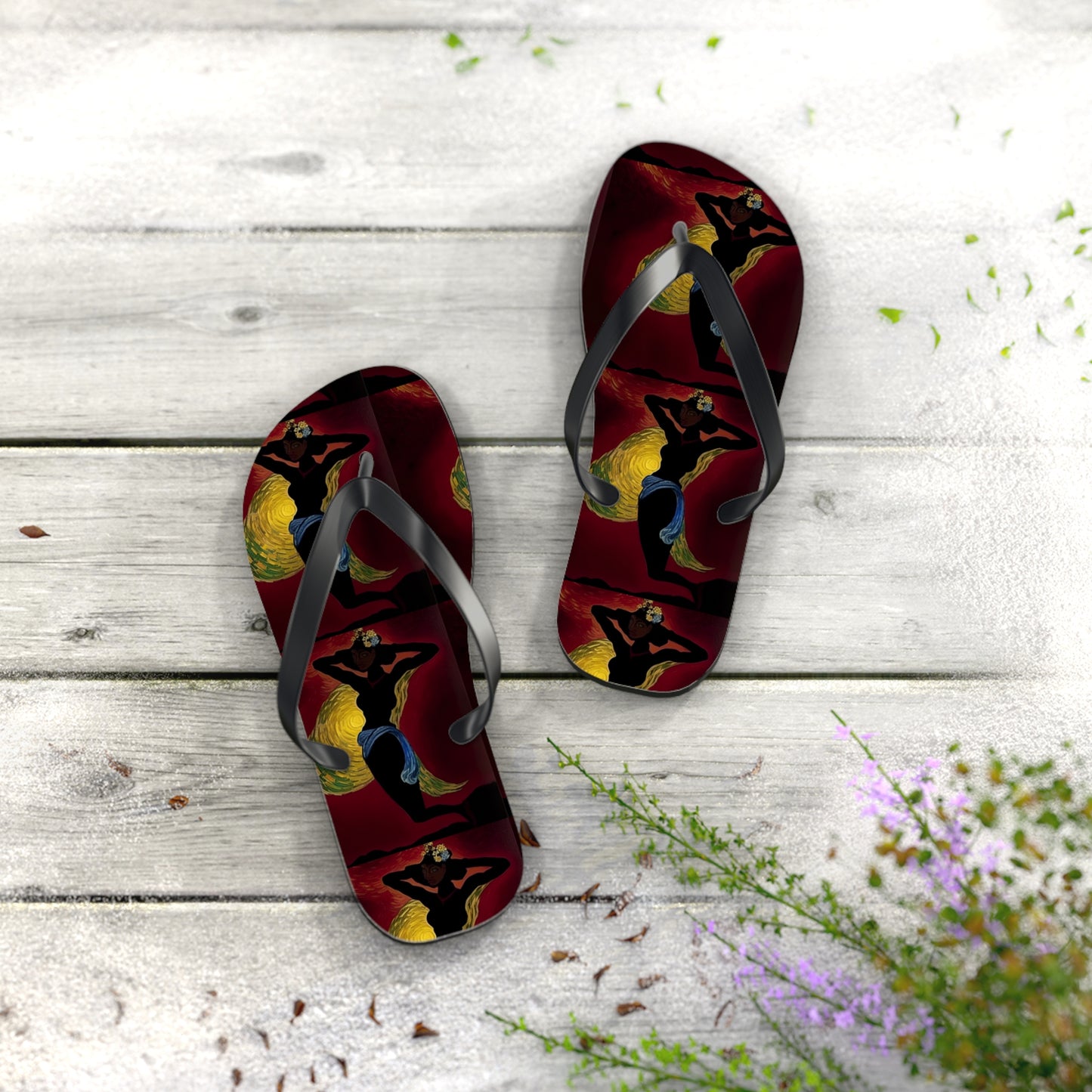 Woman Hood Flip Flops