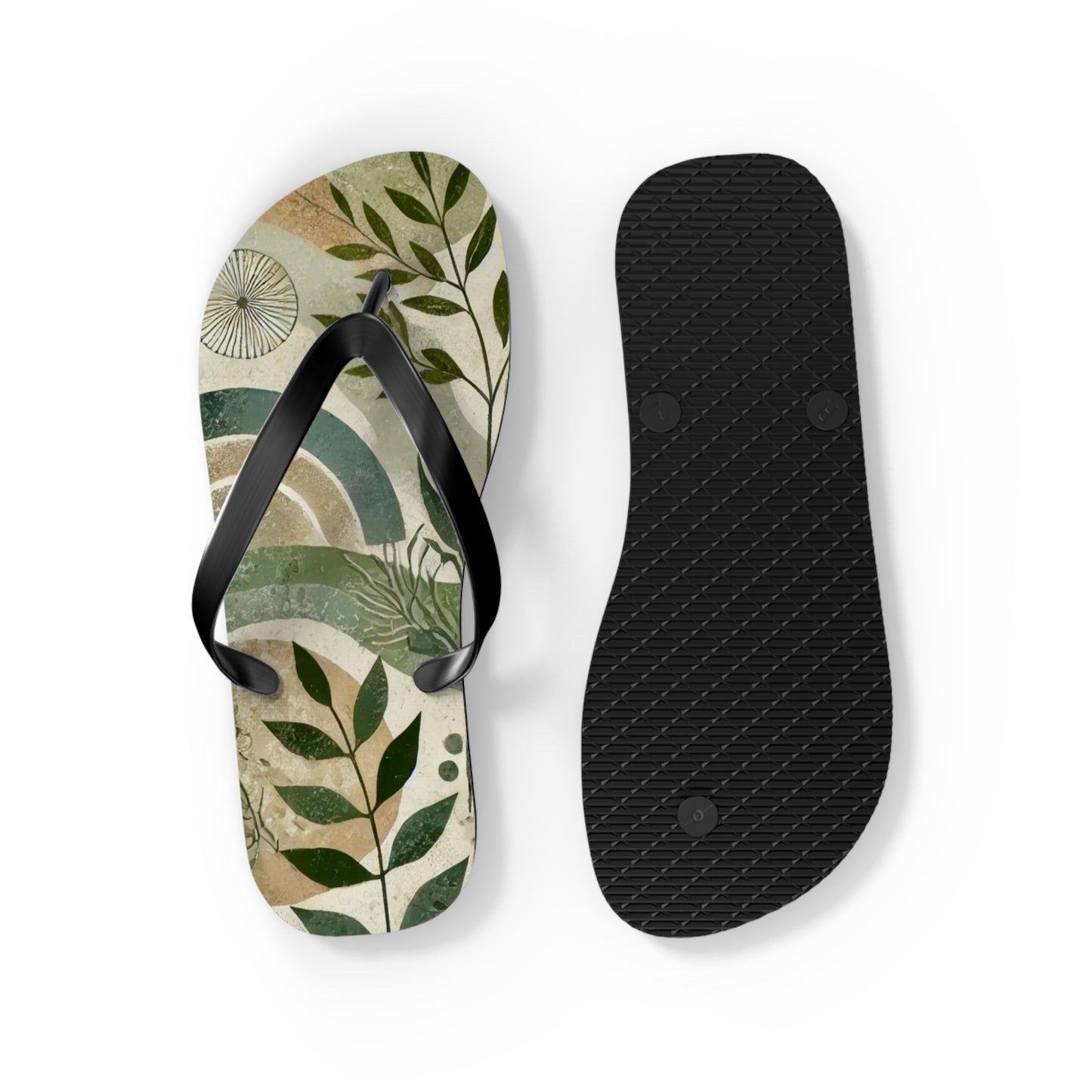 Forest Haze Flip Flops