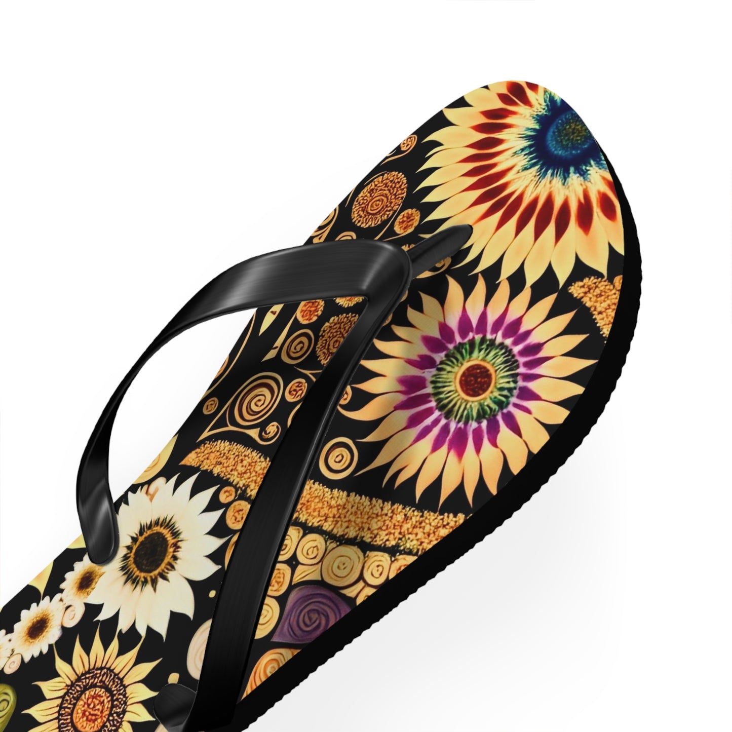 Blooming in Color Flip Flops