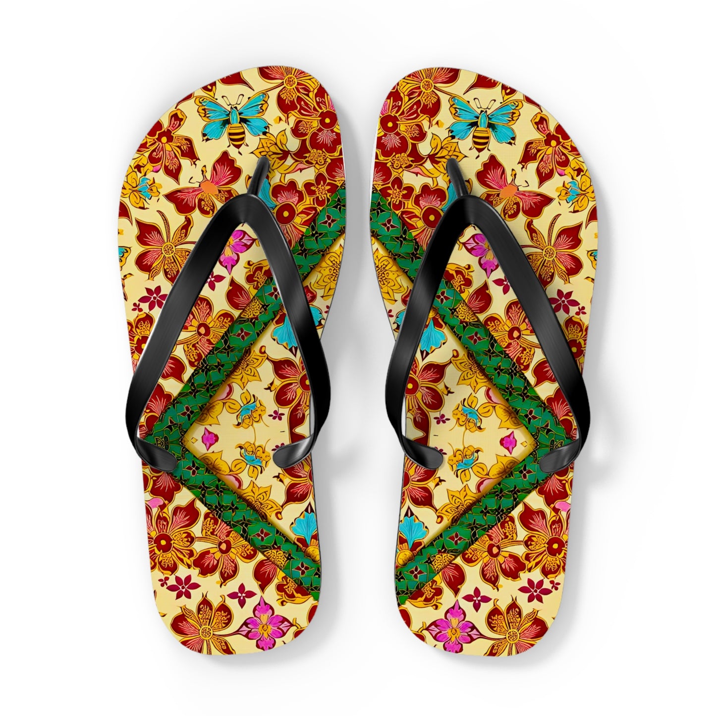 Butterfly Haven  Flip Flops