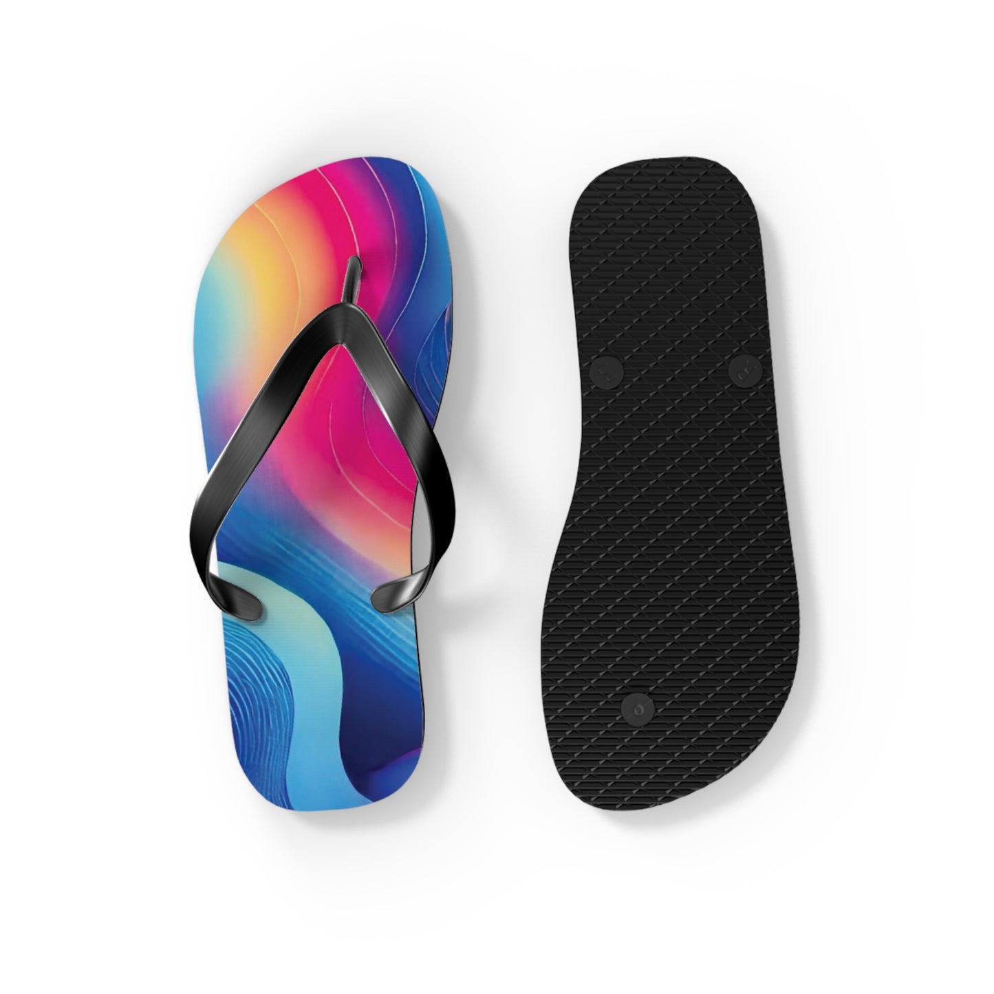 Gradient Vibe Flip Flops