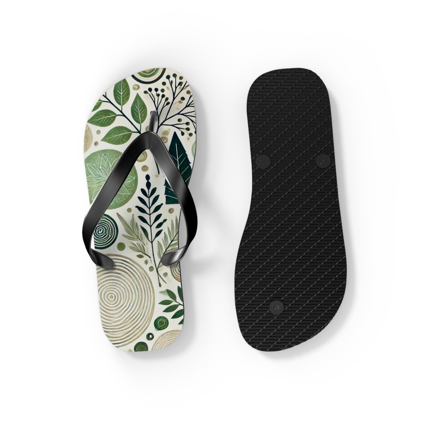 Nature Color Flip Flops