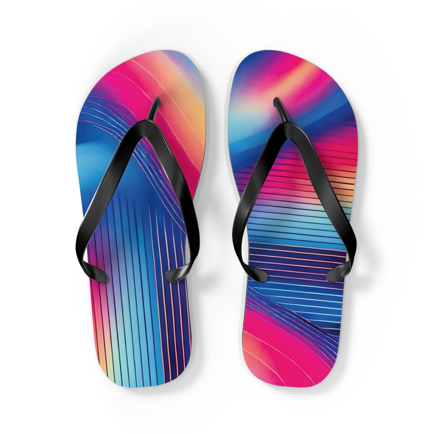 Gradient Vibe Flip Flops