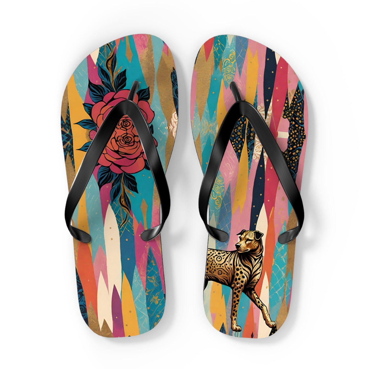 Dog Walk Flip Flops