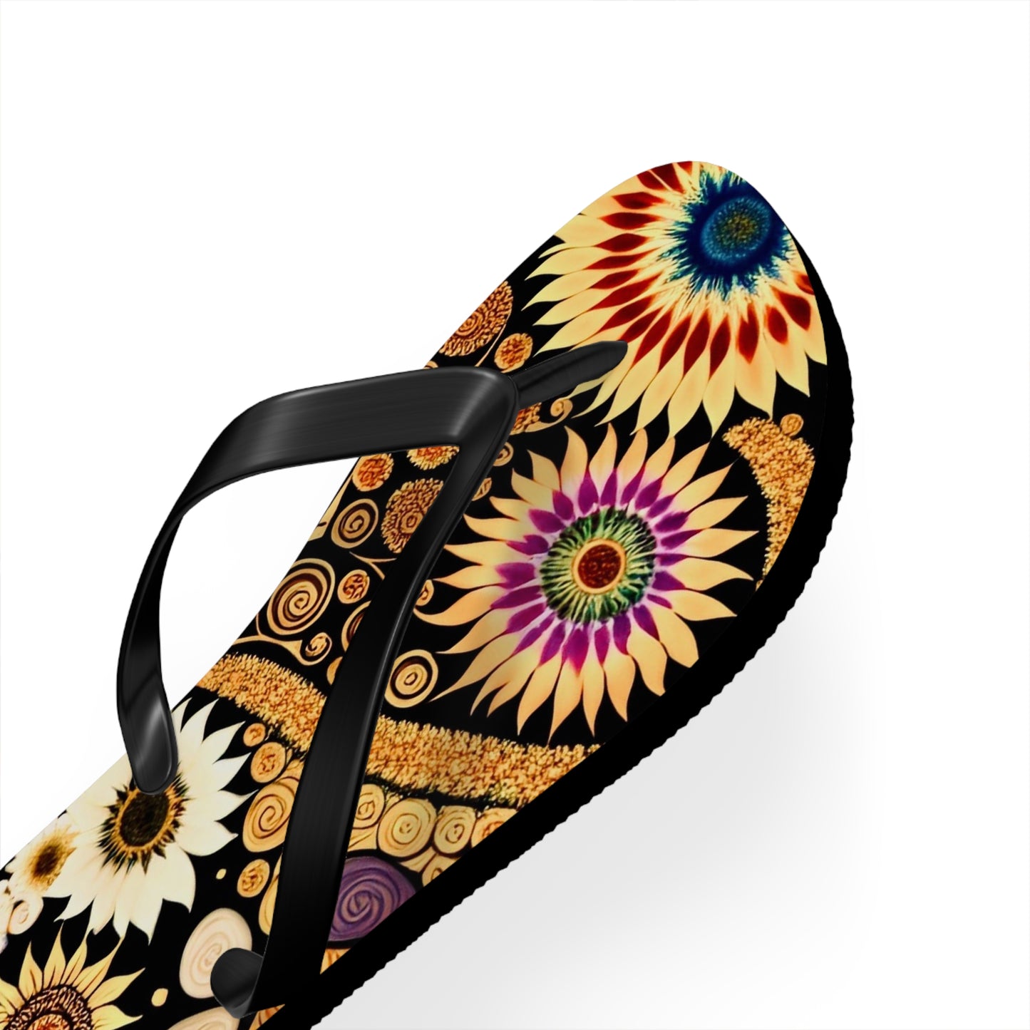 Blooming in Color Flip Flops