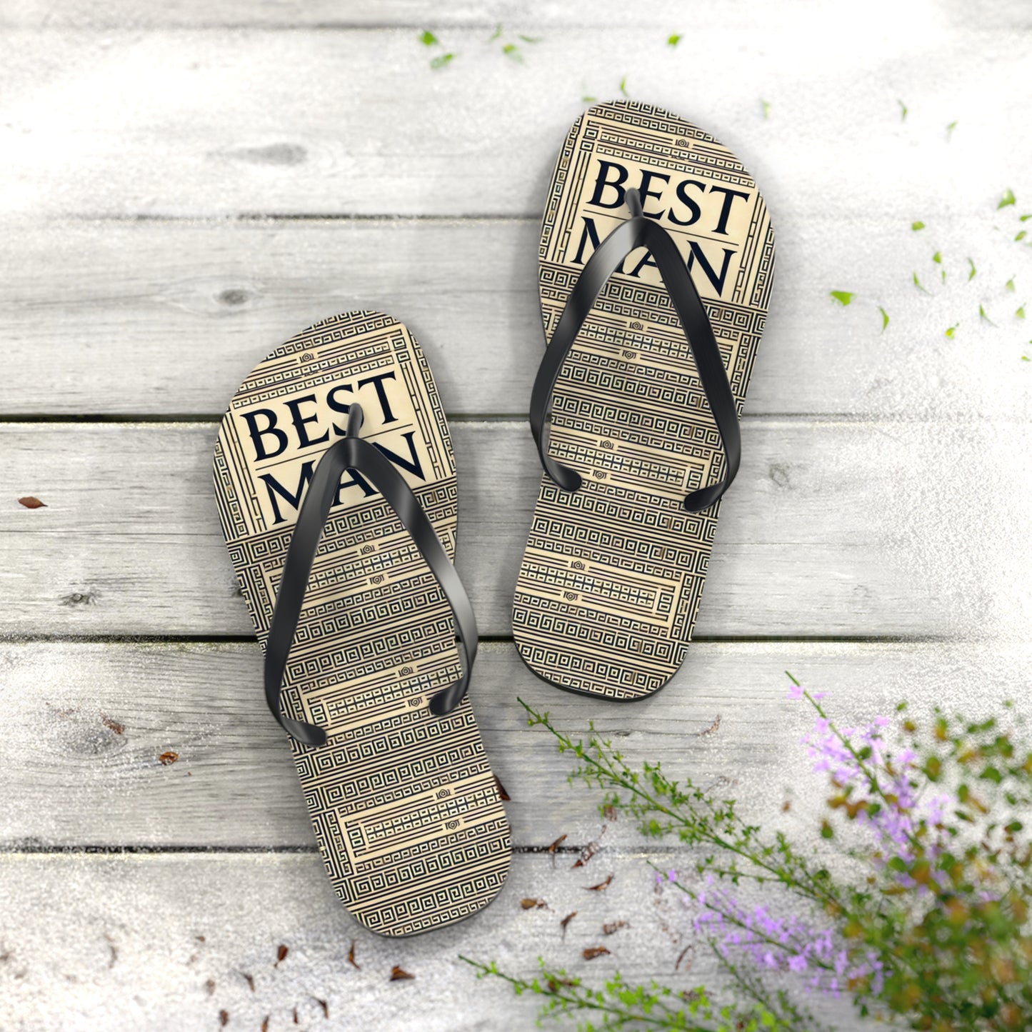 Best Man Flip Flops