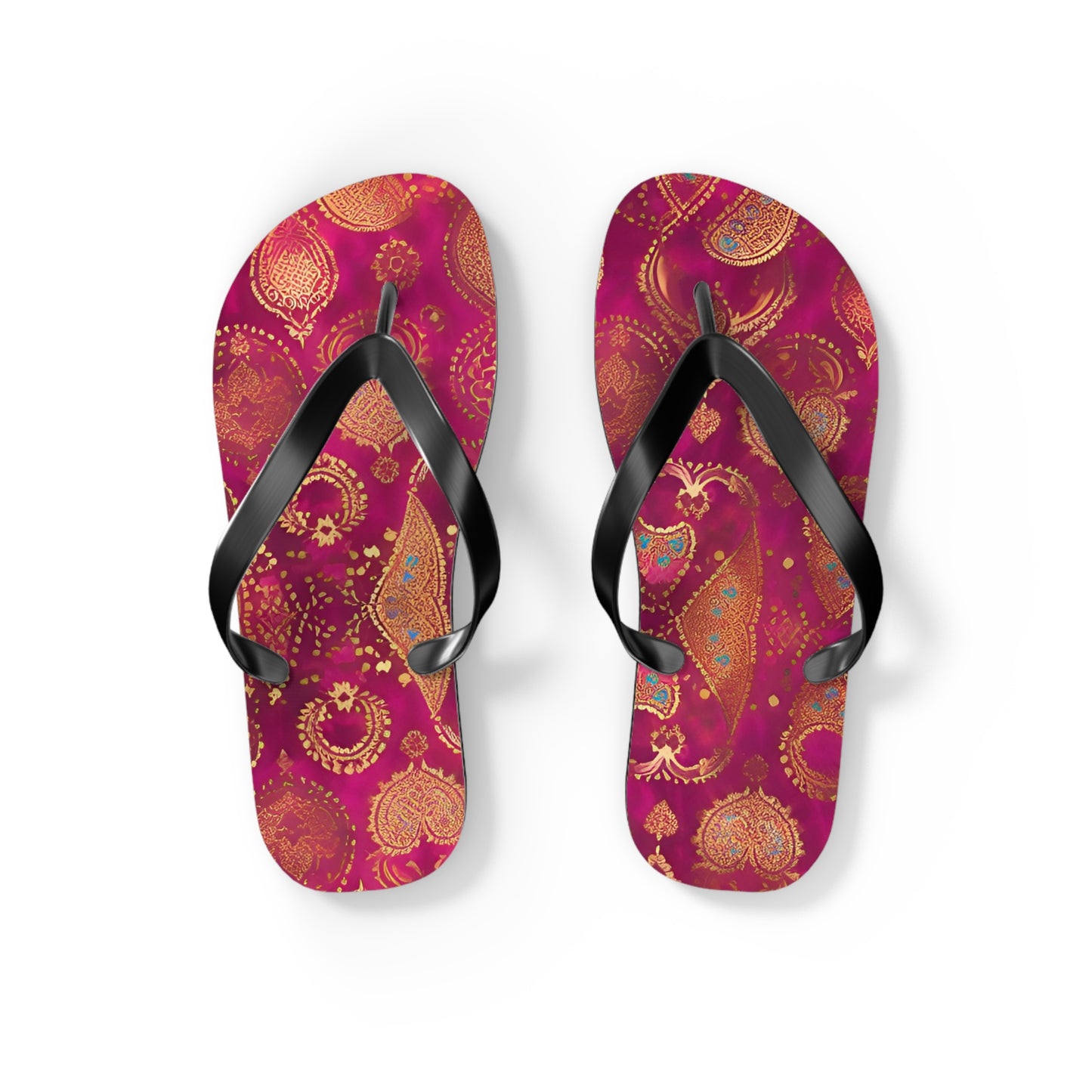 Jeweled Out Flip Flops