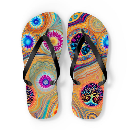 Zany Day Flip Flops