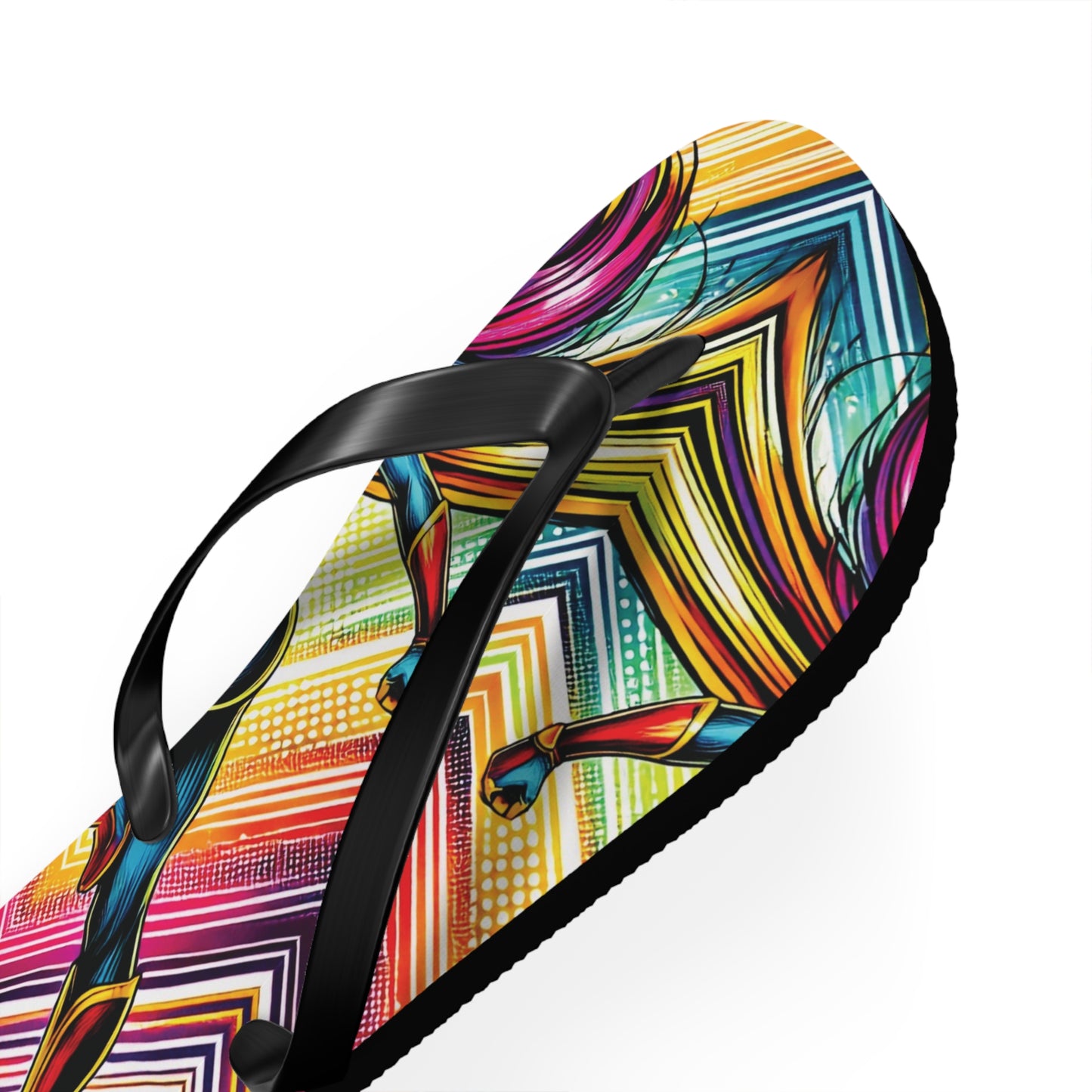 Limited Prism Strike Flip Flops