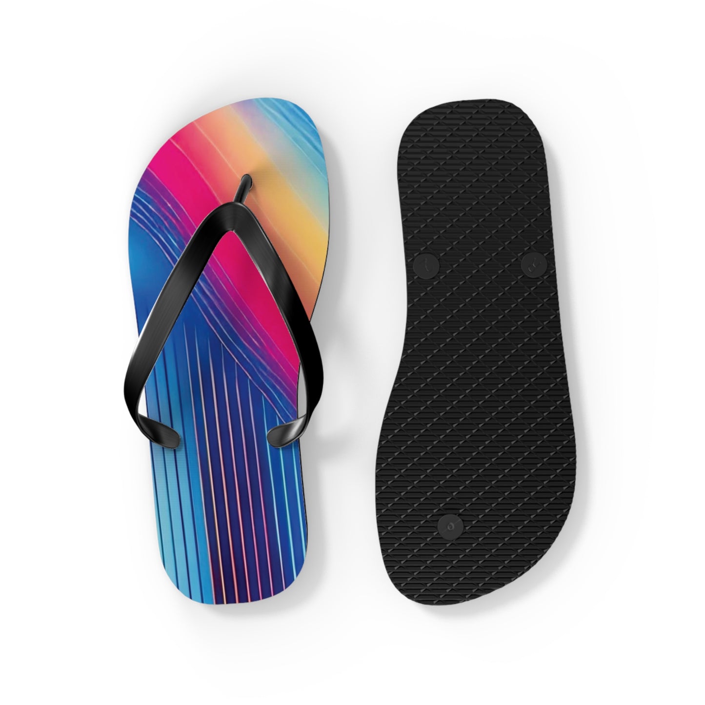 Gradient Vibe Flip Flops