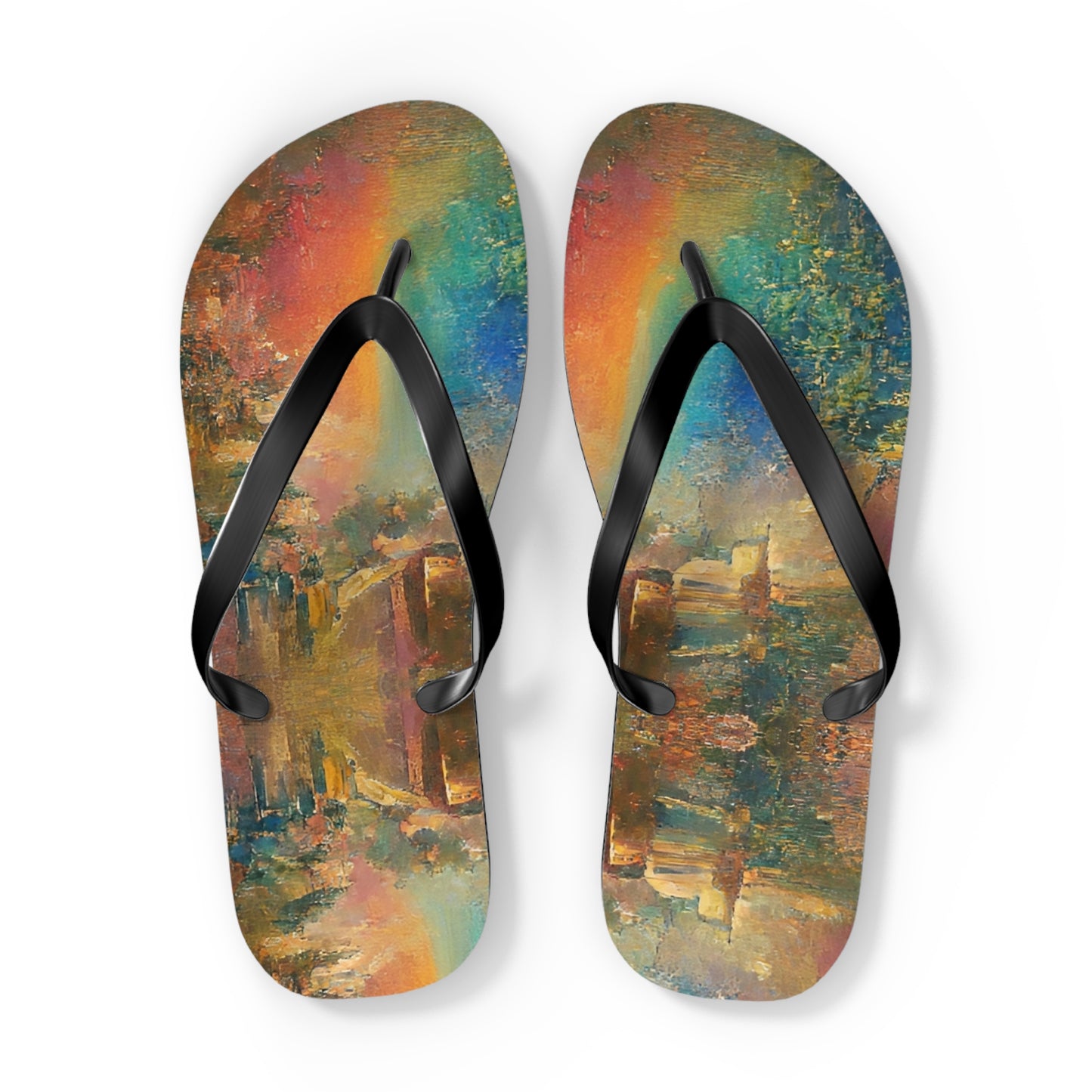 Moonbow Flip Flops