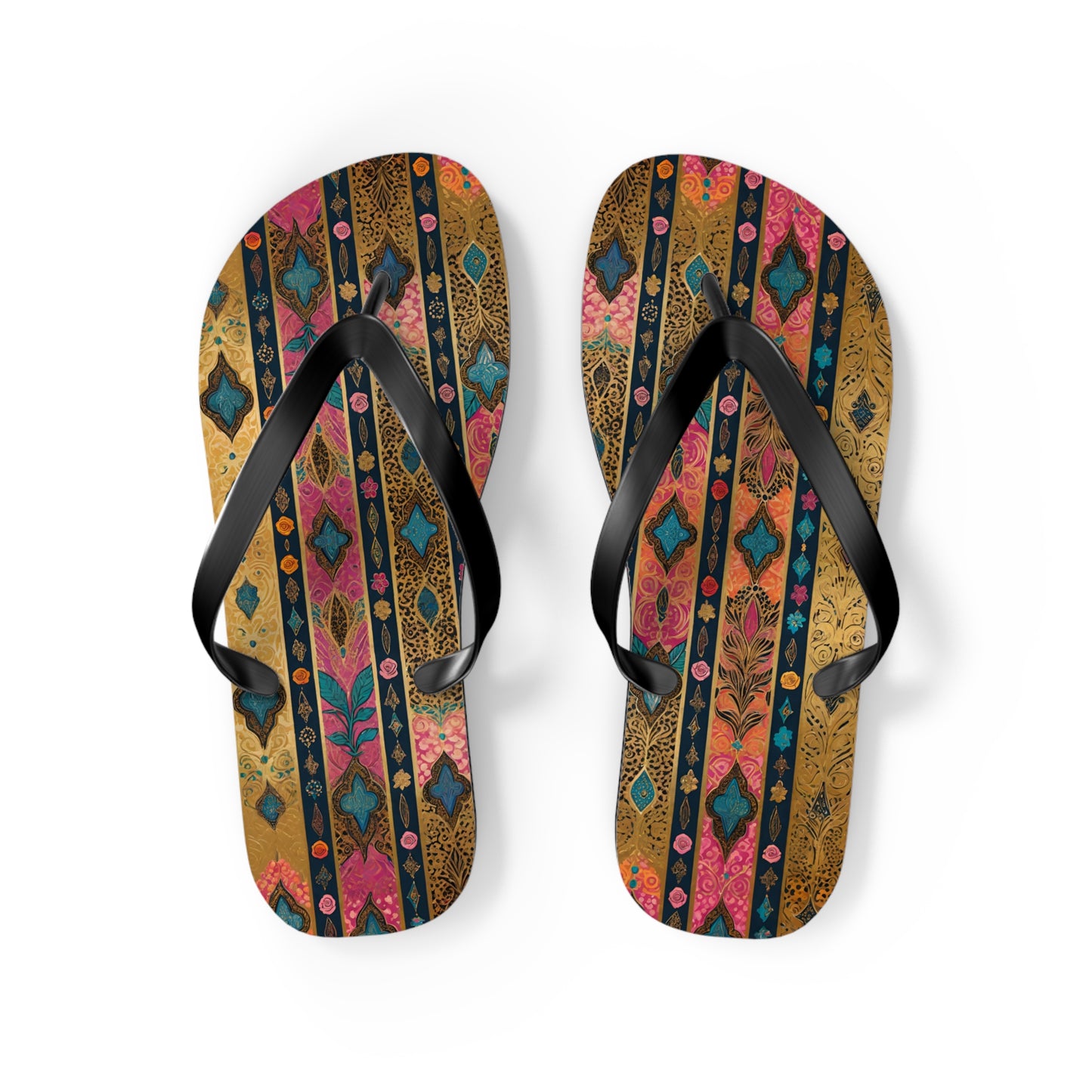 Moroccan Tan Flip Flops