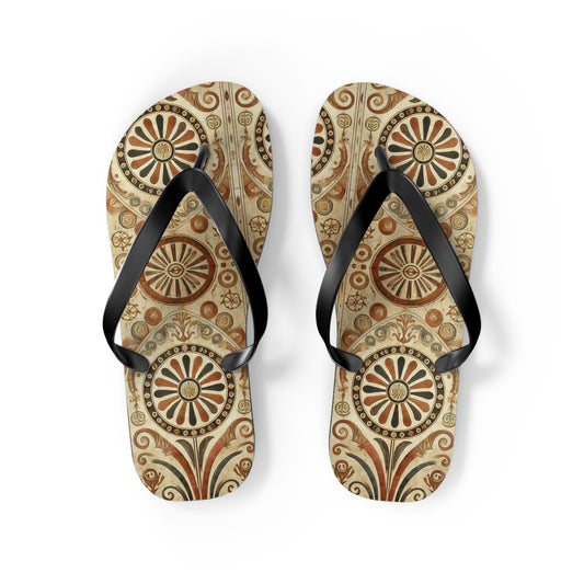 Ancient Studies Flip Flops