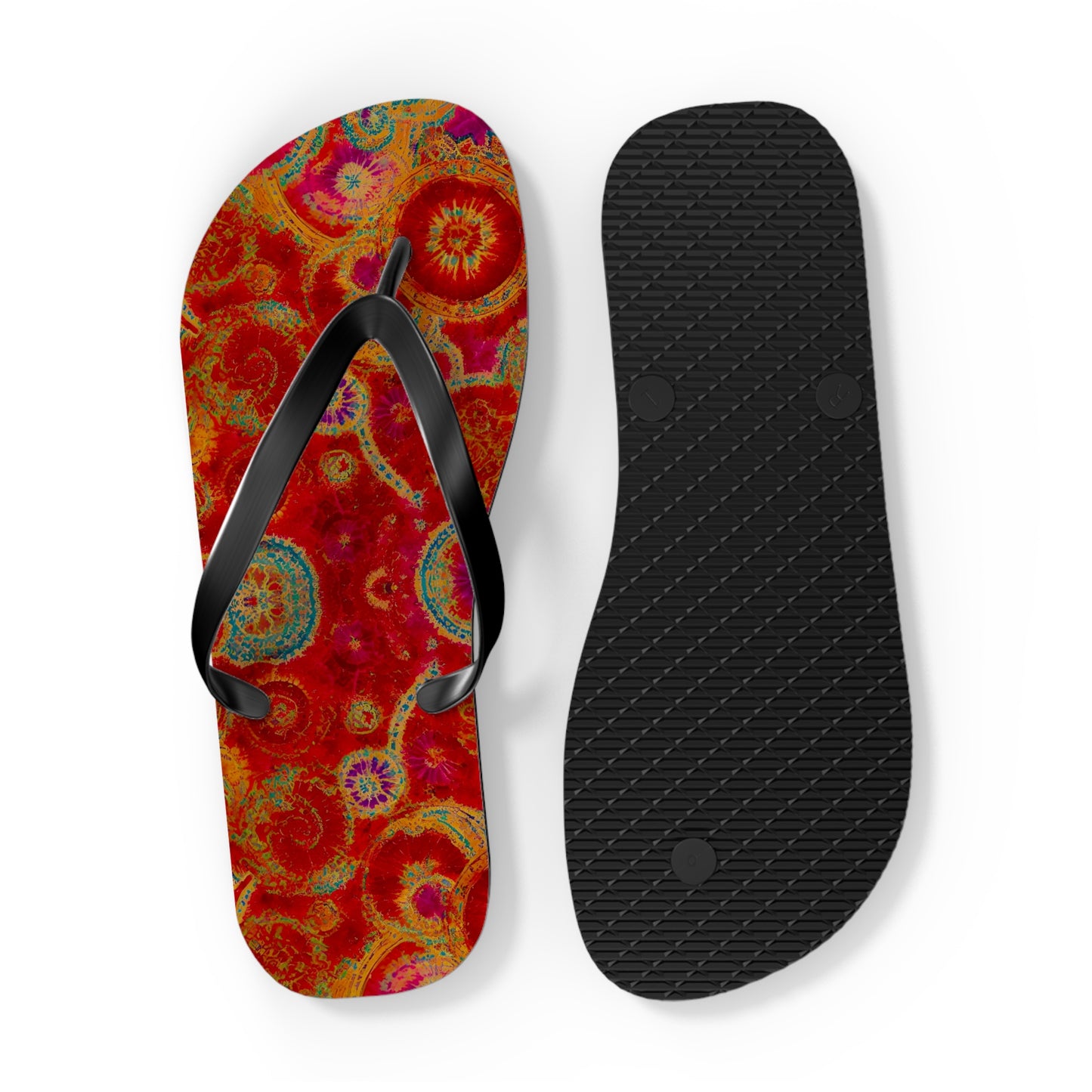 Antique Wallpaper Flip Flops