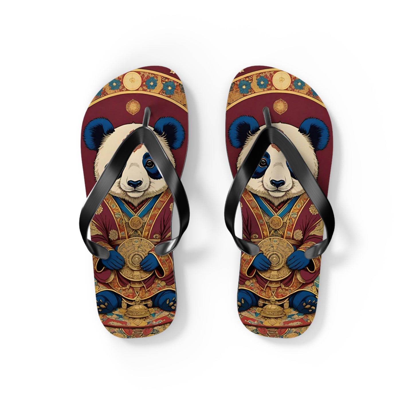 Panda Kingdom Flip Flops