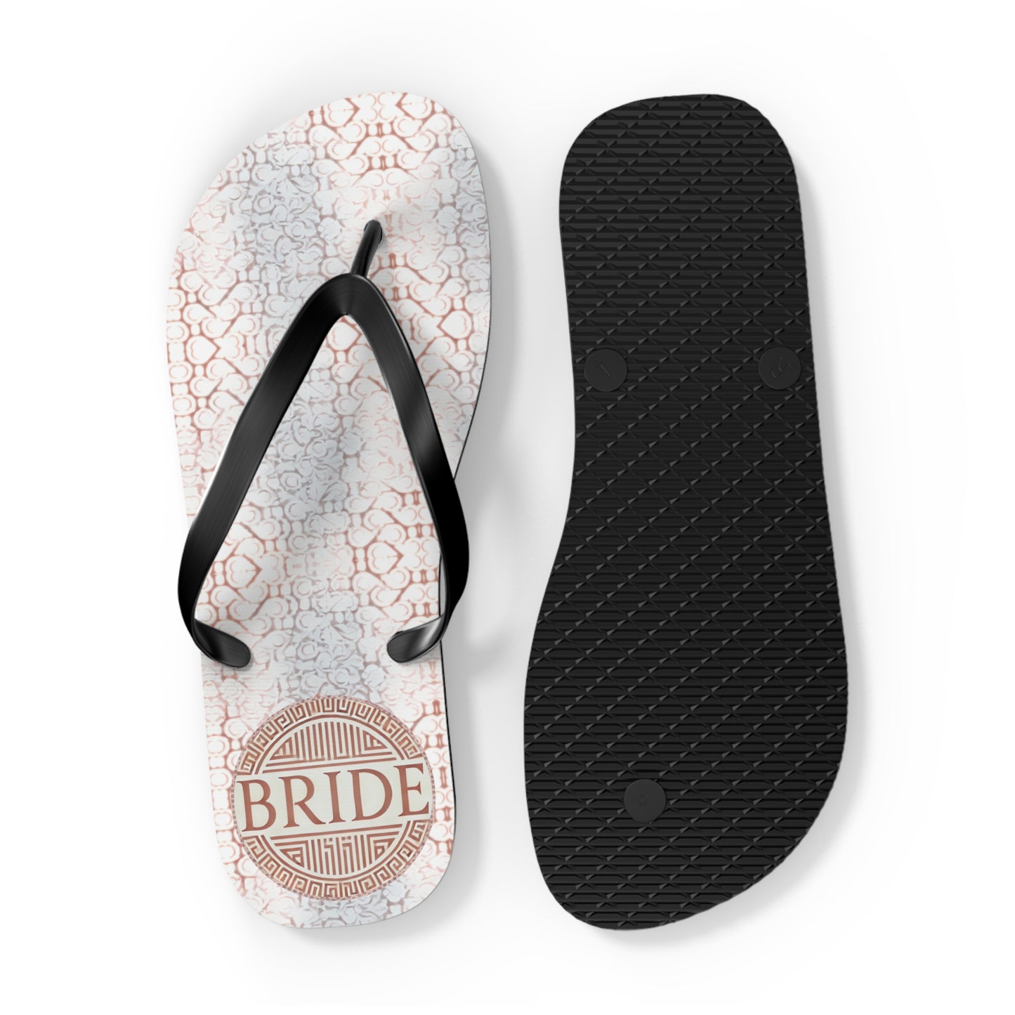 Honeymoon Bride Flip Flops