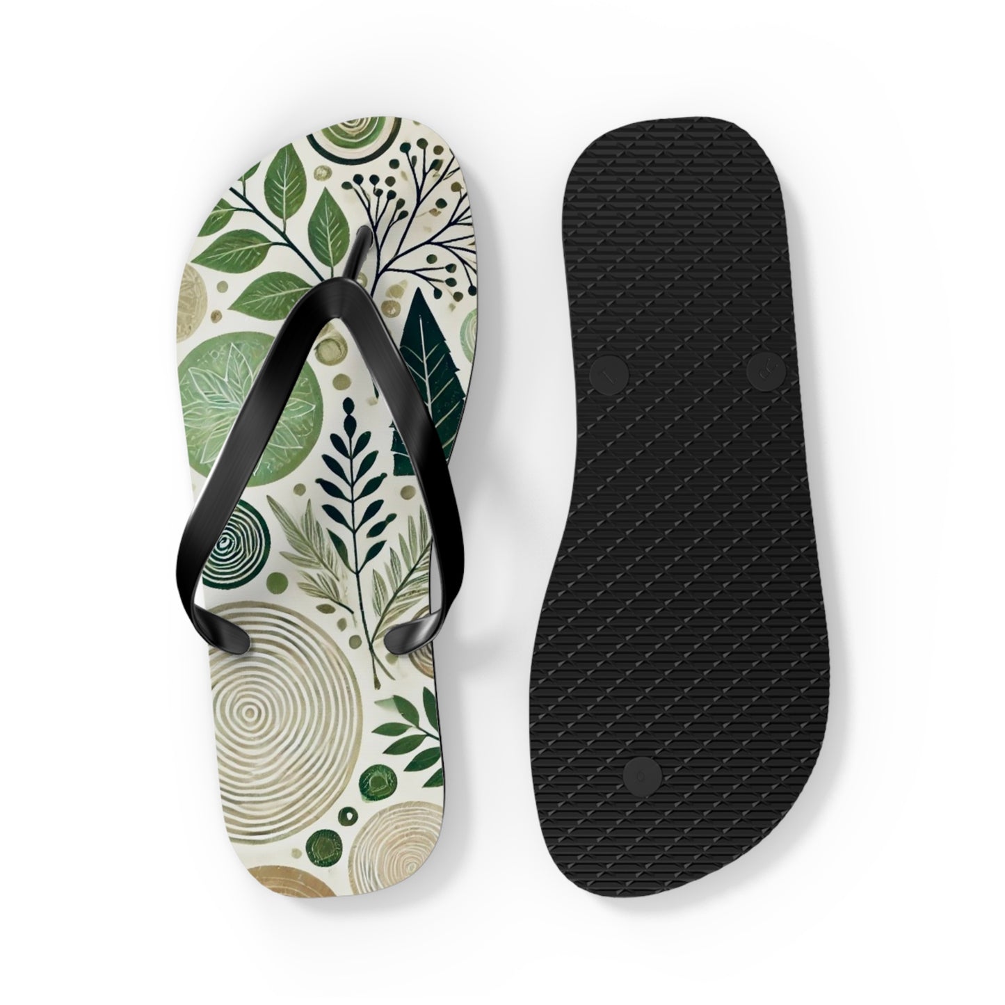 Nature Color Flip Flops