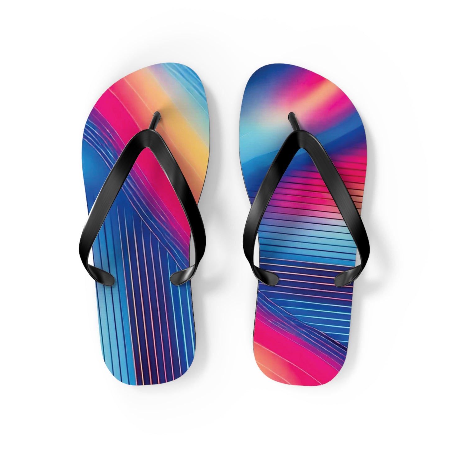 Gradient Vibe Flip Flops