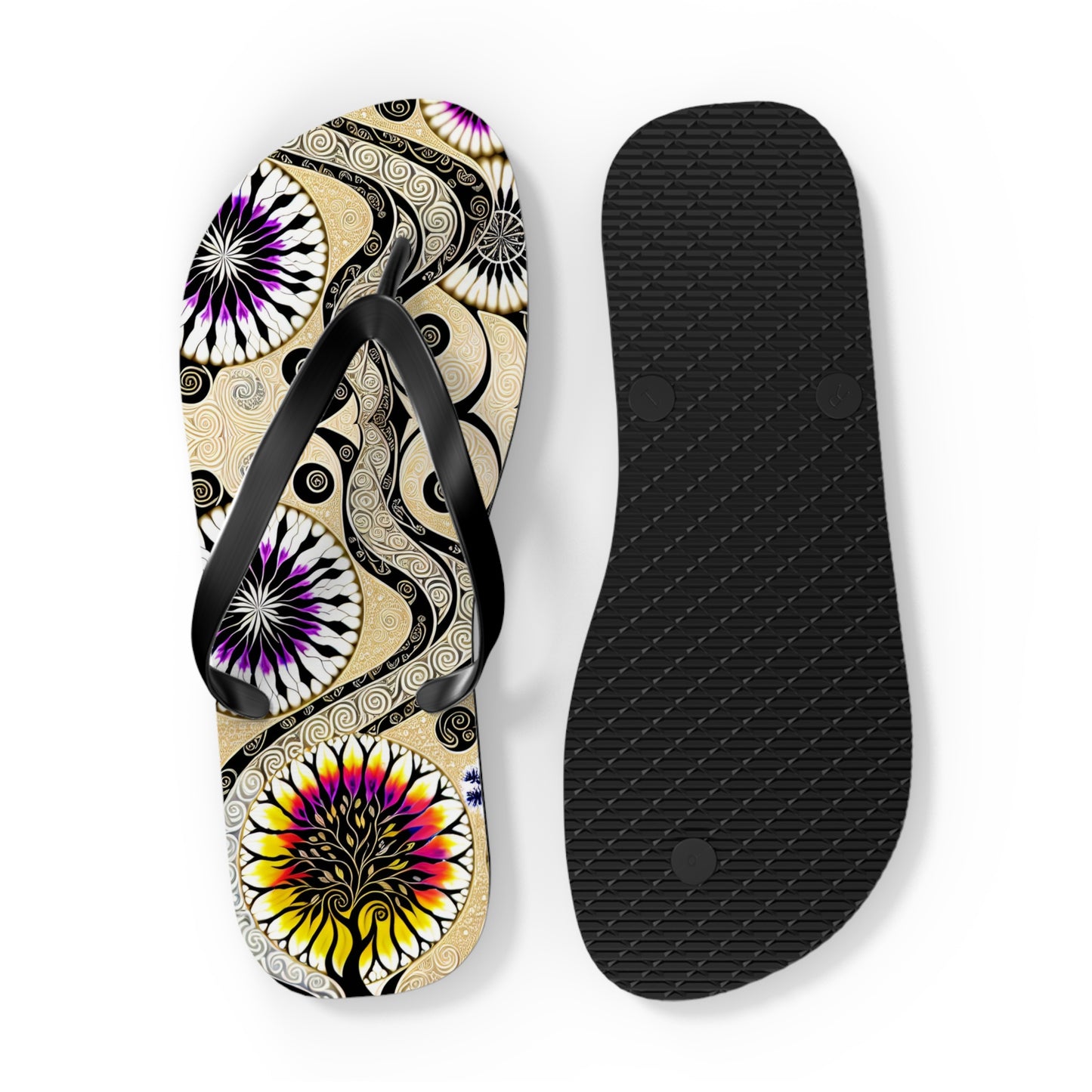 Blazing Path Flip Flops