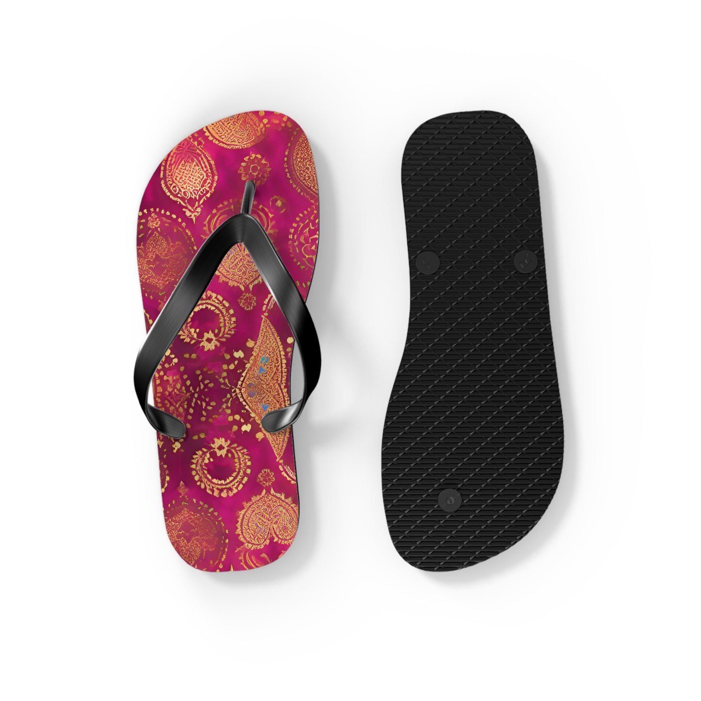 Jeweled Out Flip Flops