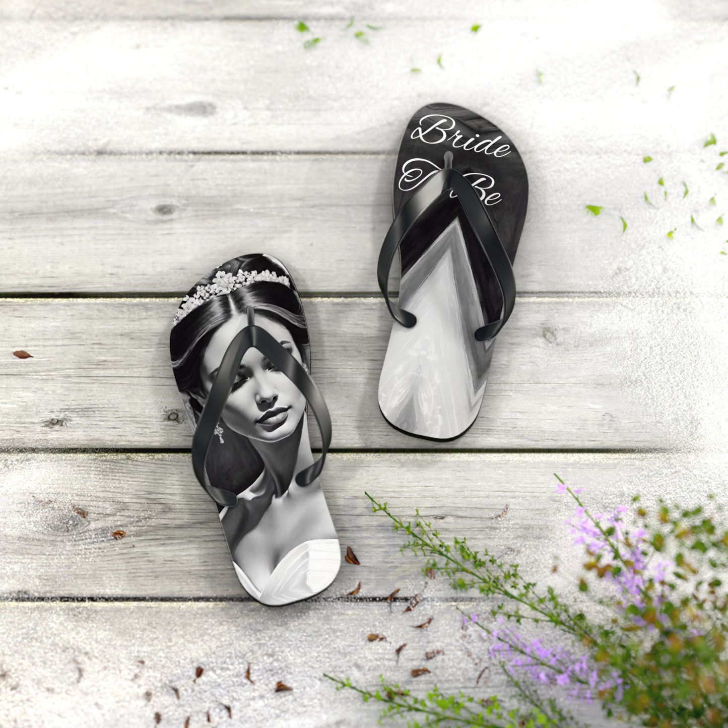 Bride To Be Flip Flops