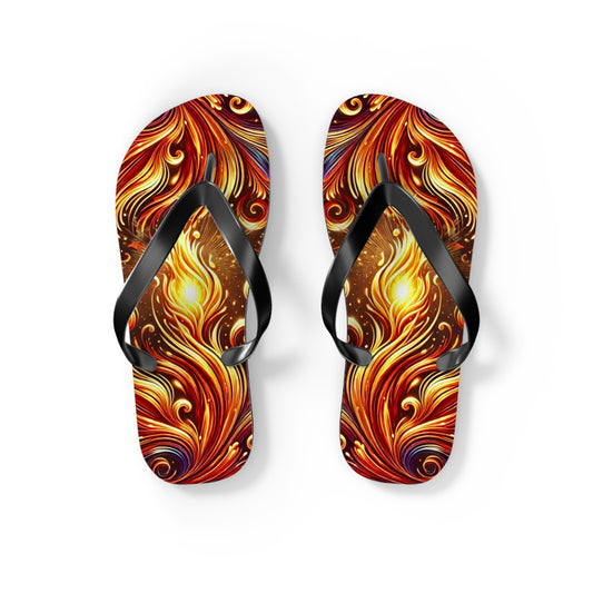 Burning Bush Flip Flops