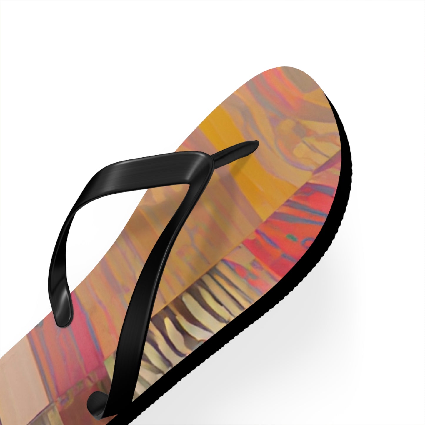 Tiger Fall Flip Flops