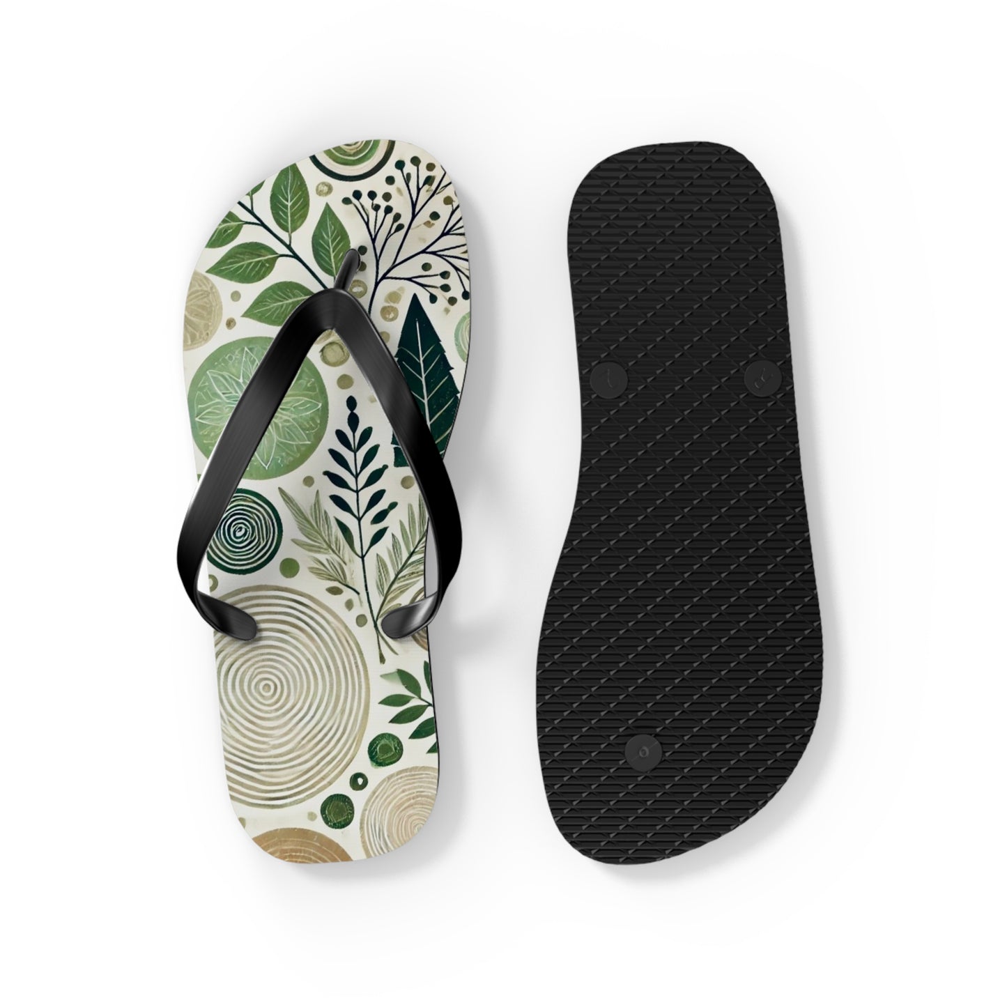 Nature Color Flip Flops