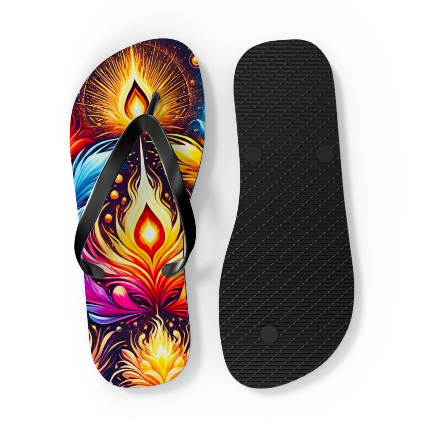 Eternal Flame Flip Flops