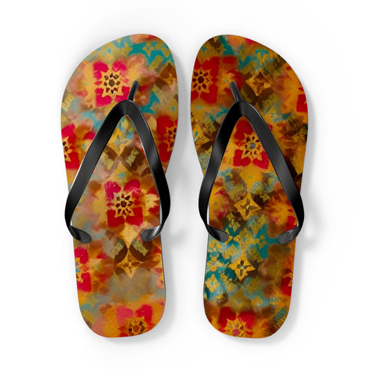 Kaleidoscope Flip Flops