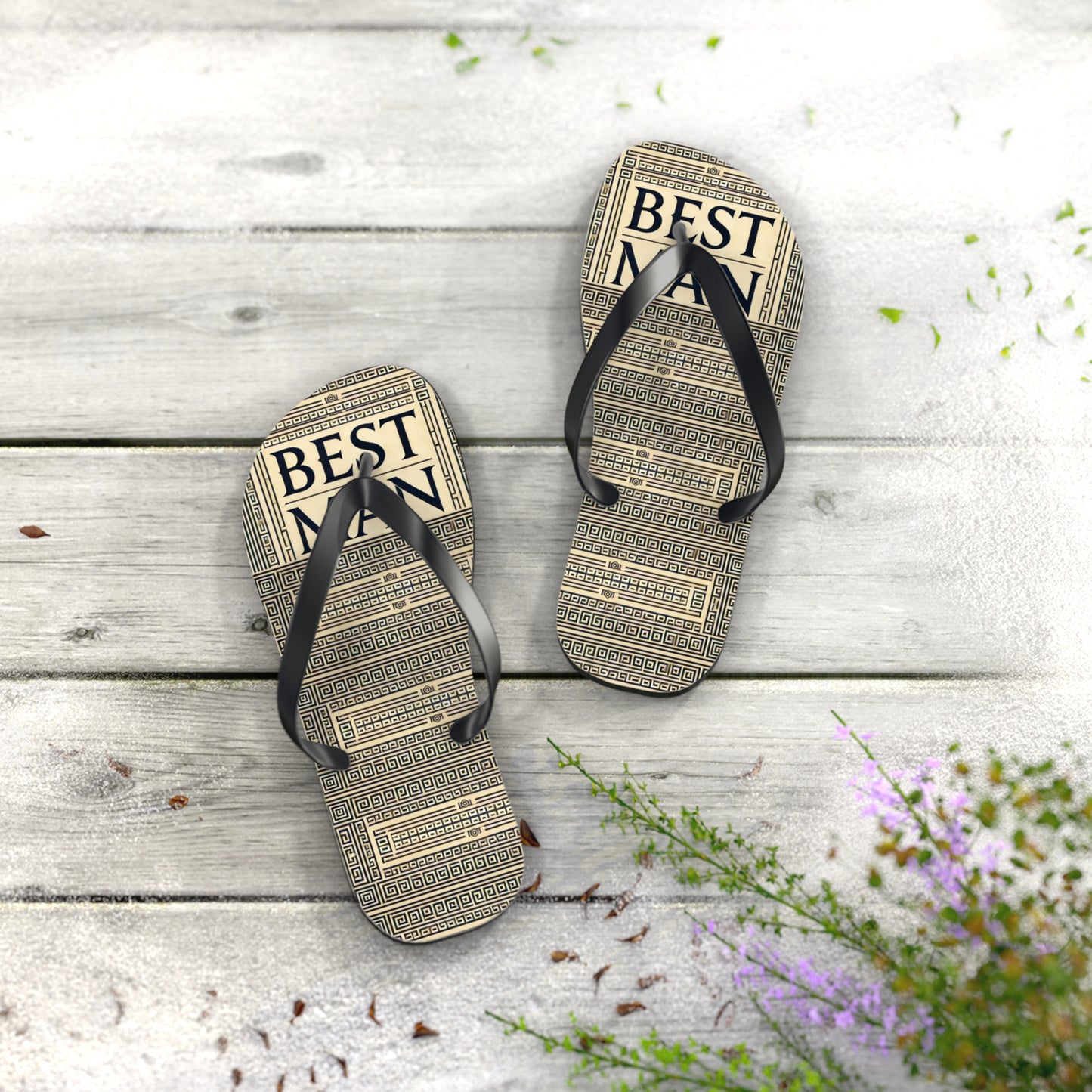 Best Man Flip Flops