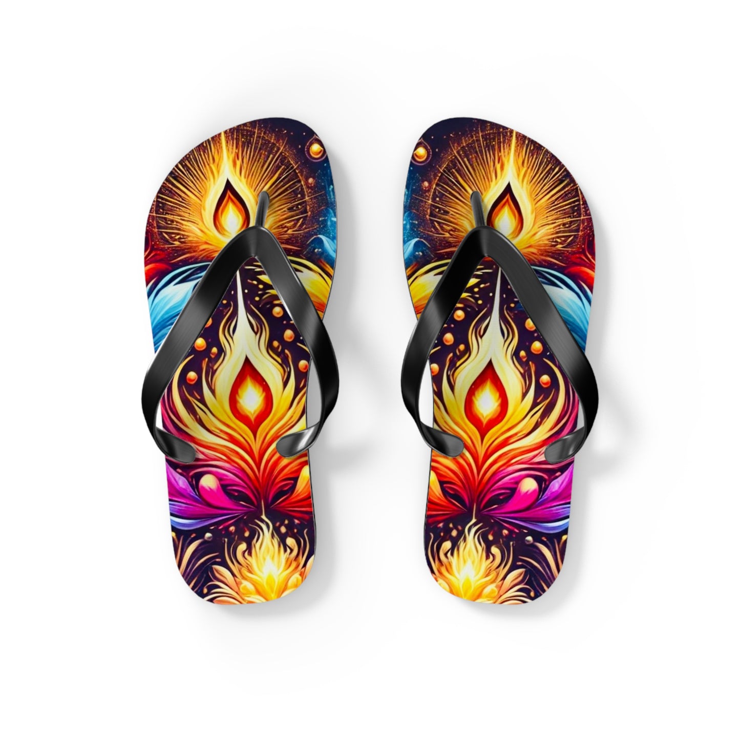 Eternal Flame Flip Flops