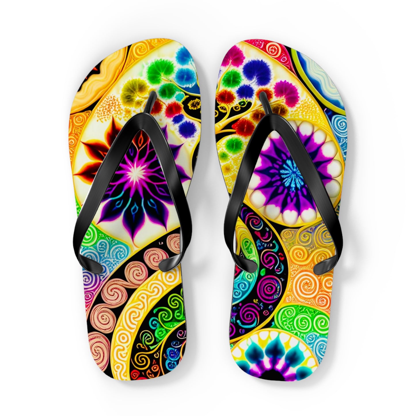 Shades of Stars Flip Flops