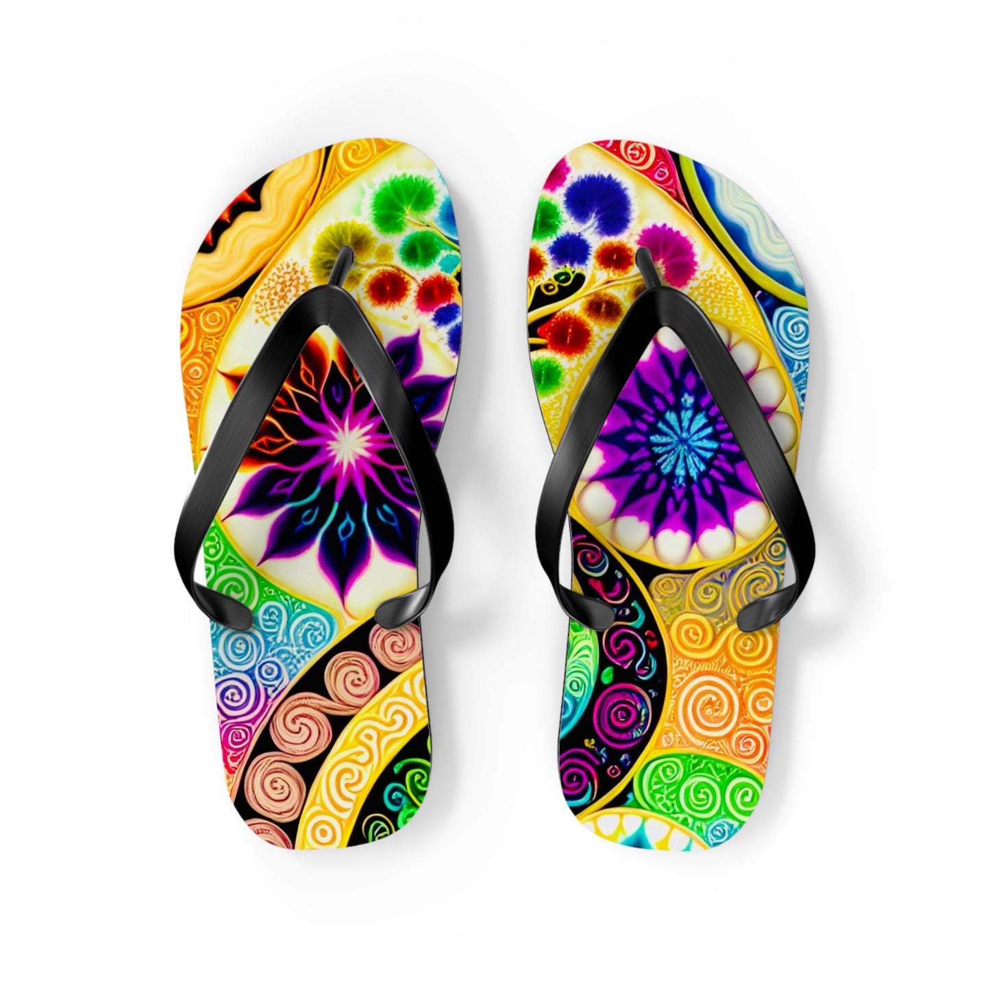 Shades of Stars Flip Flops