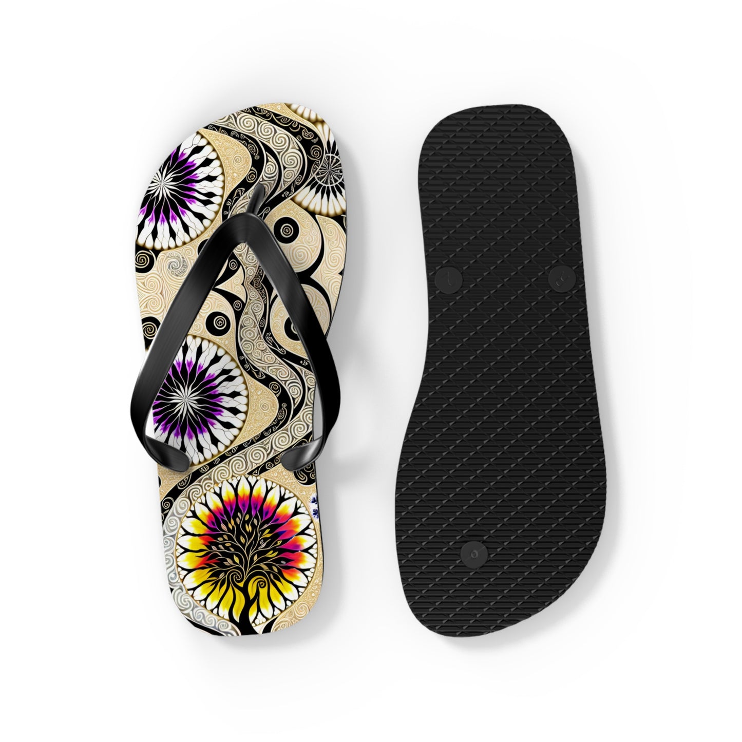 Blazing Path Flip Flops