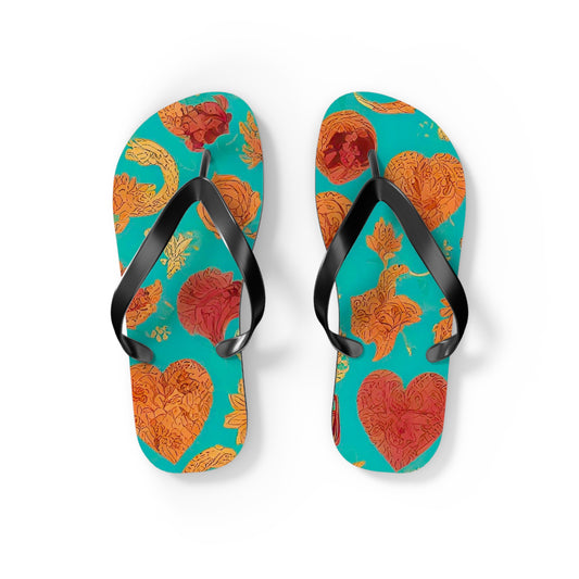 Tranquil Love Flip Flops