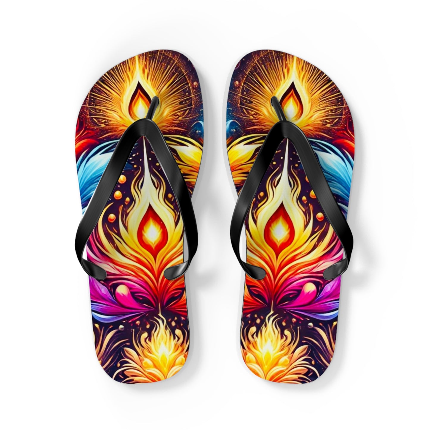 Eternal Flame Flip Flops